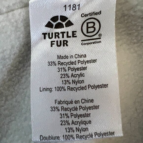 Turtle Fur NEW Women's Ellen Recycled Pom WInter Hat In Sky Blue - Picture 11 of 11